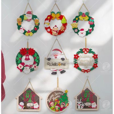 Bảng gỗ decor trang trí noel giá rẻ